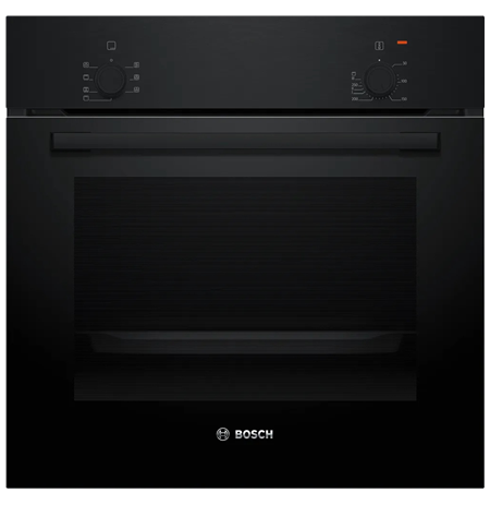 Bosch Oven | HBF010BA1 | 66 L | Electric | Manual | Knobs | Height 59.5 cm | Width 59.4 cm | Black