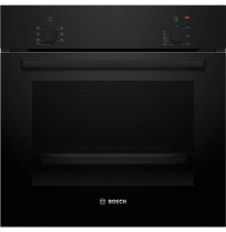 Bosch Oven | HBF010BA1 | 66 L | Electric | Manual | Knobs | Height 59.5 cm | Width 59.4 cm | Black