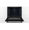 Bosch Oven | HBF010BA1 | 66 L | Electric | Manual | Knobs | Height 59.5 cm | Width 59.4 cm | Black