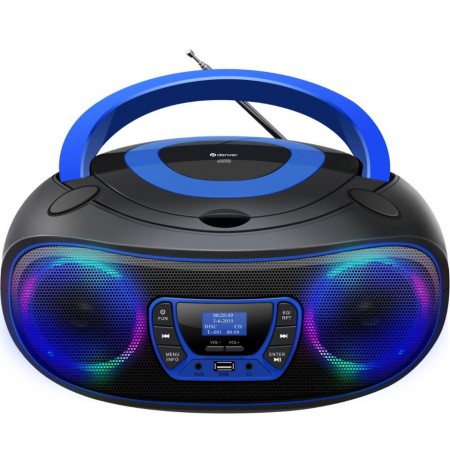 Denver TDB-212BU Personal CD player Blue