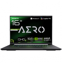 Gigabyte AERO X16 1VH-93EEC94AH | 16 " | IPS | QHD+ | 165 Hz | AMD Ryzen Al 7 | 350 | 16 GB | DDR5 | Solid-state drive capacity