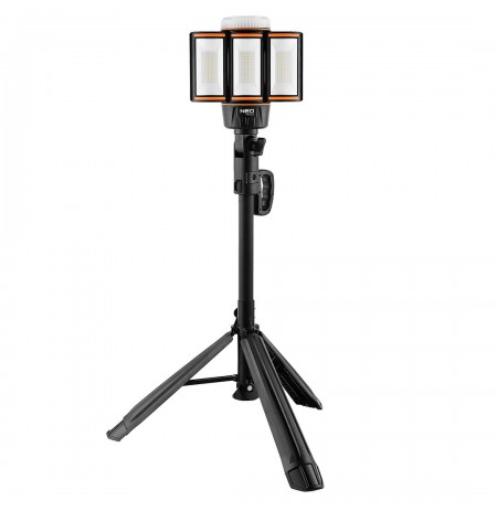 Battery lamp on stand 5000lm + charger