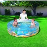 Bestway Inflatable Transparent Sea Life Pool Φ1.7m x H53cm