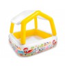 Intex 57470NP above ground pool Inflatable pool Square 295 L Multicolour