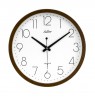 ADLER ADL-PW077 DARK WALNUT Sieninis kvarcinis laikrodis
