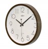 ADLER ADL-PW077 DARK WALNUT Sieninis kvarcinis laikrodis