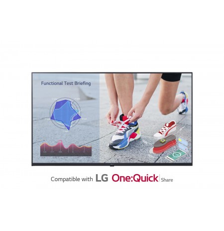 LG 43UL3J-M Signage Display 43inch ADS UHD 300 cd/m2 1.200:1 WebOS speaker