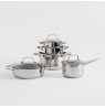Smile 14-piece cookware set MGK-22 with cutting board set