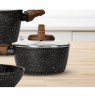 Smile MGK-24 7-piece cookware set with deep frying pan