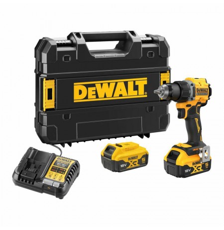 Dewalt Cordless drill-driver 18V, 2x5Ah battery