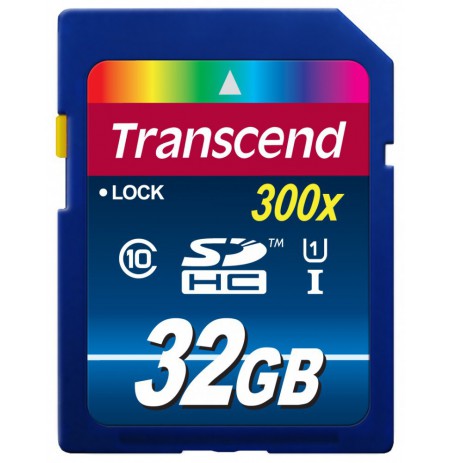 Transcend SDHC 32GB Class 10 UHS-I 300x Premium