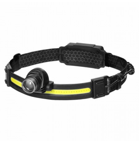 ORNO LED HEADLAMP COB 3W + LED CREE 10W AKUM. 1200mAh ...