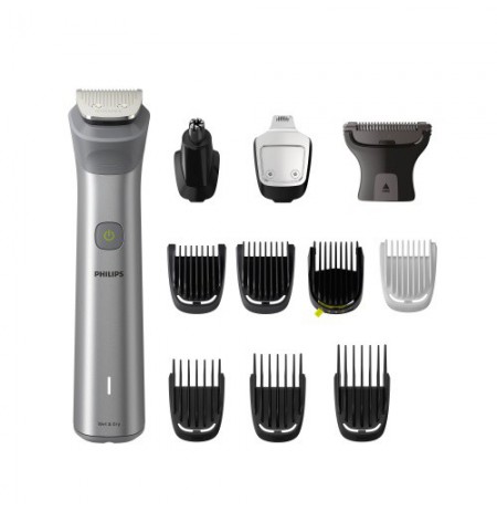 Philips All-in-One 5000 Series MG5940/15 Plaukų skustuvas / kirpimo mašinėlė, Sidabrinė
