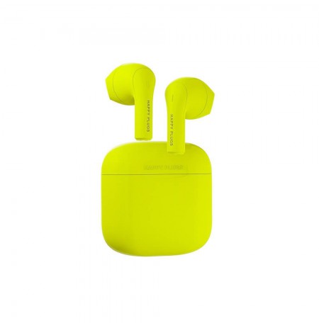 Happy Plugs Bluetooth Earphones Joy Neon Yellow