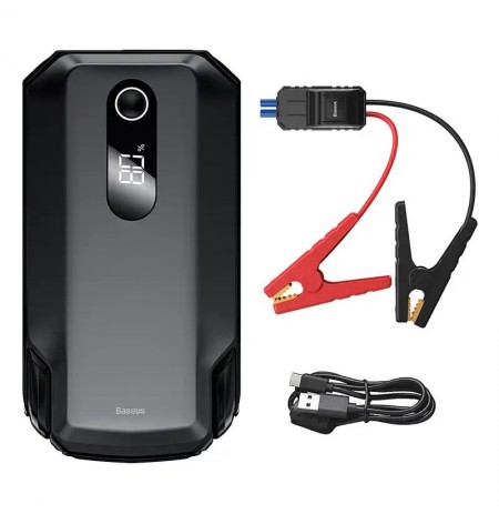 POWERBANK BOOSTER Baseus Max Car Jump Starter CGNL020001 20000mAh 12V 2000A + ALLIGATOR CLIP CABLES
