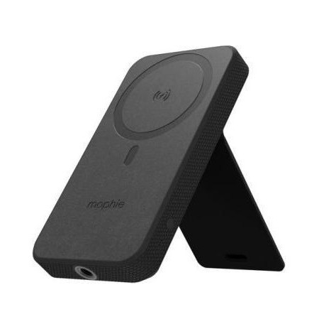 mophie 10000mAh Snap+ MagSafe Power Bank with Stand, 10000 mAh, Lithium-Ion (Li-Ion), Wireless charging, 20 W, Black
