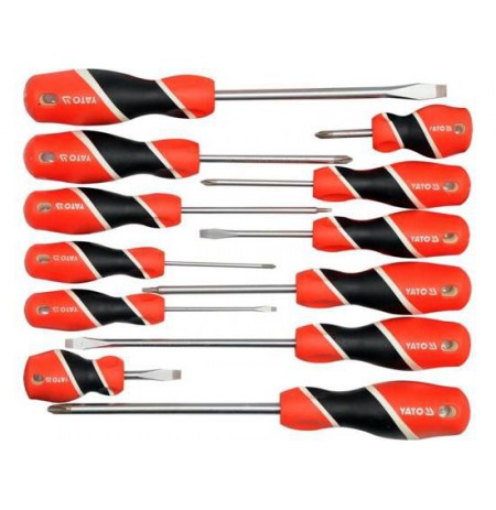 Yato YT-25967 manual screwdriver Set Straight screwdriver