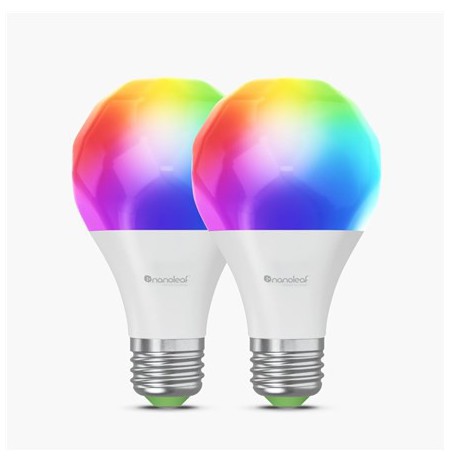 Nanoleaf Essentials Smart Bulbs - 2-pack A60-E27