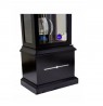 ADLER 10158 BLACK grindinis mechaninis laikrodis su HERMLE mechanizmu