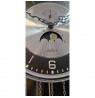 ADLER 10158 BLACK grindinis mechaninis laikrodis su HERMLE mechanizmu