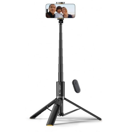 Tech-Protect Selfie Stick Tripod L08S, black