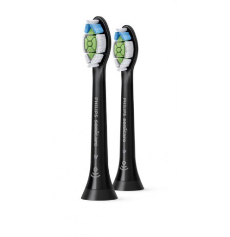 Philips Sonicare W2 Optimal White HX6062/88 Sonic Dantų šepetėlio galvutės, Juoda