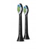 Philips Sonicare W2 Optimal White HX6062/88 Sonic Dantų šepetėlio galvutės, Juoda