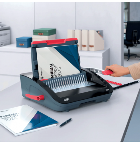 GBC CombBind CB20 Rankinis įrišimo aparatas A4/A5, Juoda