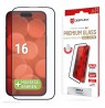 Apple iPhone 16 Real Screen Glass Full Cover By Displex Transparent