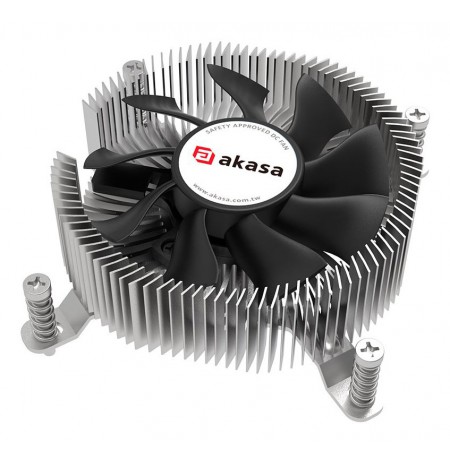 Akasa low profile CPU cooler, Intel LGA1700 - copper and aluminum