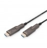 Digitus 4K - HDMI AOC Hybrid Fiber Optic Cable with 10m removable plug