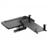 Maclean under-desk keyboard holder, adjustable, max. 5kg, black, MC-156 B