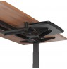 Maclean under-desk keyboard holder, adjustable, max. 5kg, black, MC-156 B