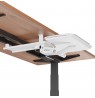 Maclean under-desk keyboard holder, adjustable, max. 5kg, white, MC-156 W