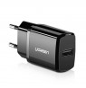Ugreen 2.1A USB mains charger (black)