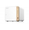 QNAP TS-462-4G NAS/storage server Tower Intel® Celeron® N4505 4 GB DDR4 0 TB QNAP QTS White