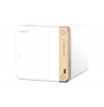 QNAP TS-462-4G NAS/storage server Tower Intel® Celeron® N4505 4 GB DDR4 0 TB QNAP QTS White