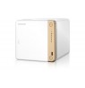 QNAP TS-462-4G NAS/storage server Tower Intel® Celeron® N4505 4 GB DDR4 0 TB QNAP QTS White