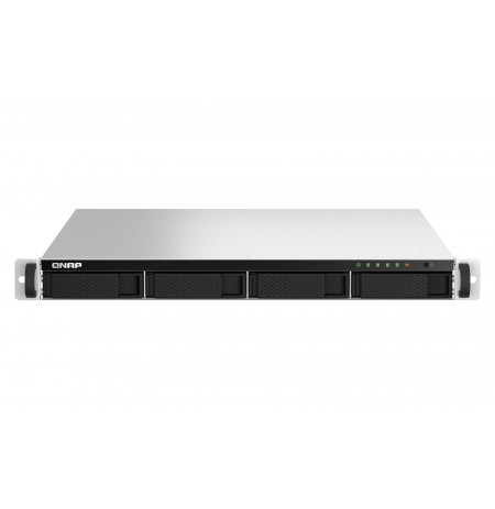 QNAP TS-464U-RP NAS Rack (1U) Intel® Celeron® N5095 8 GB QNAP Turbo System Black