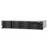 Qnap TS-855eU-8G, 2U, 8 x 2.5"/3.5" SATA, Intel Atom C5125 8C/8T, 8 GB SODIMM DDR4 (max. 64GB ), 2 x 2.5GbE, Single PSU