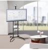 Maclean TV stand / cart, camera shelf, on wheels, 37-70", max load 45kg/5kg shelf, max. VESA 600x400, MC-113 B