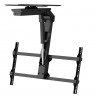 Maclean electric TV mount, ceiling mount, Tuya support, max. VESA 800x400, reg. in pos. +90°~-90°, for TV 43-86", max. 45kg,