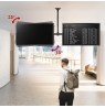 Maclean ceiling mount for two TVs, max load 2x40kg, 34-60", max VESA 600x400, MC-111 B