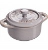 Staub Mini Cocotte Round - 200ml, Antique Grey