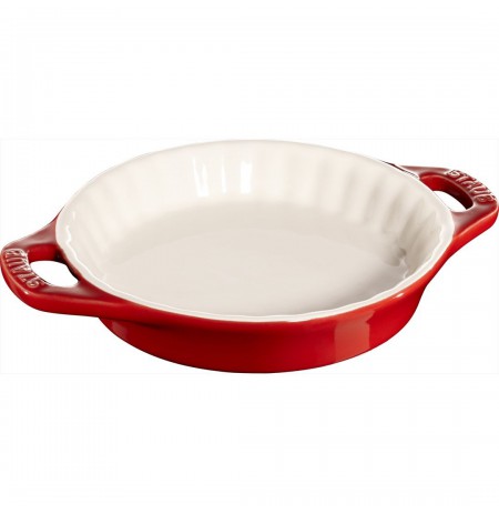 Staub Round Ceramic Cake Platter - 200 ml, Red