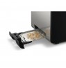 Bosch TAT7203 toaster 2 slice(s) 1050 W Black, Stainless steel