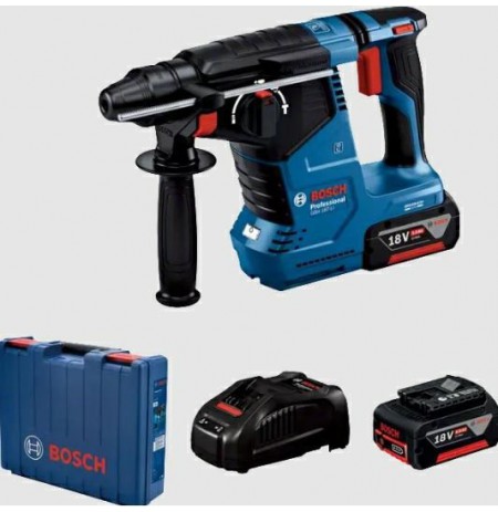 BOSCH. ROTARY HAMMER GBH 187-LI 2,4J 2x5,0Ah