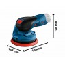 BOSCH. RANDOM ORBITAL SANDER 125mm GEX 12V-125 SOLO