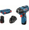 BOSCH. IMPACT SCREWDRIVER. GDR 12V-110 2x3.0Ah 110Nm LB