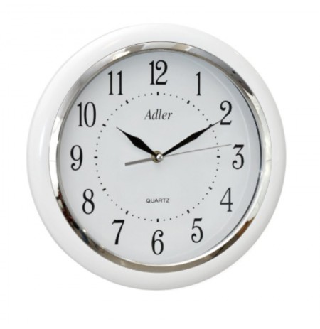 ADLER ADL-JQ17 WHITE Sieninis kvarcinis laikrodis